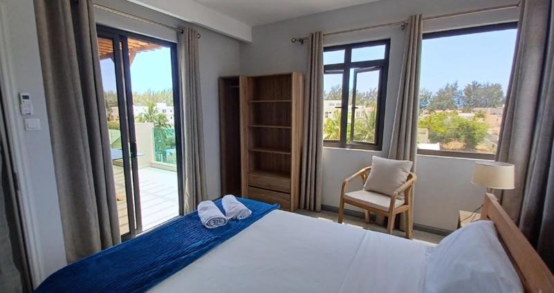 Splendide Penthouse Vue Mer A 5 Mn A Pied De La Plage Flic-en-Flacq Eksteriør billede
