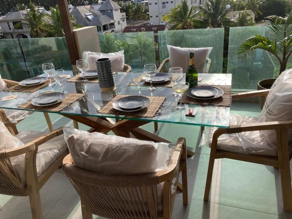 Splendide Penthouse Vue Mer A 5 Mn A Pied De La Plage Flic-en-Flacq Eksteriør billede
