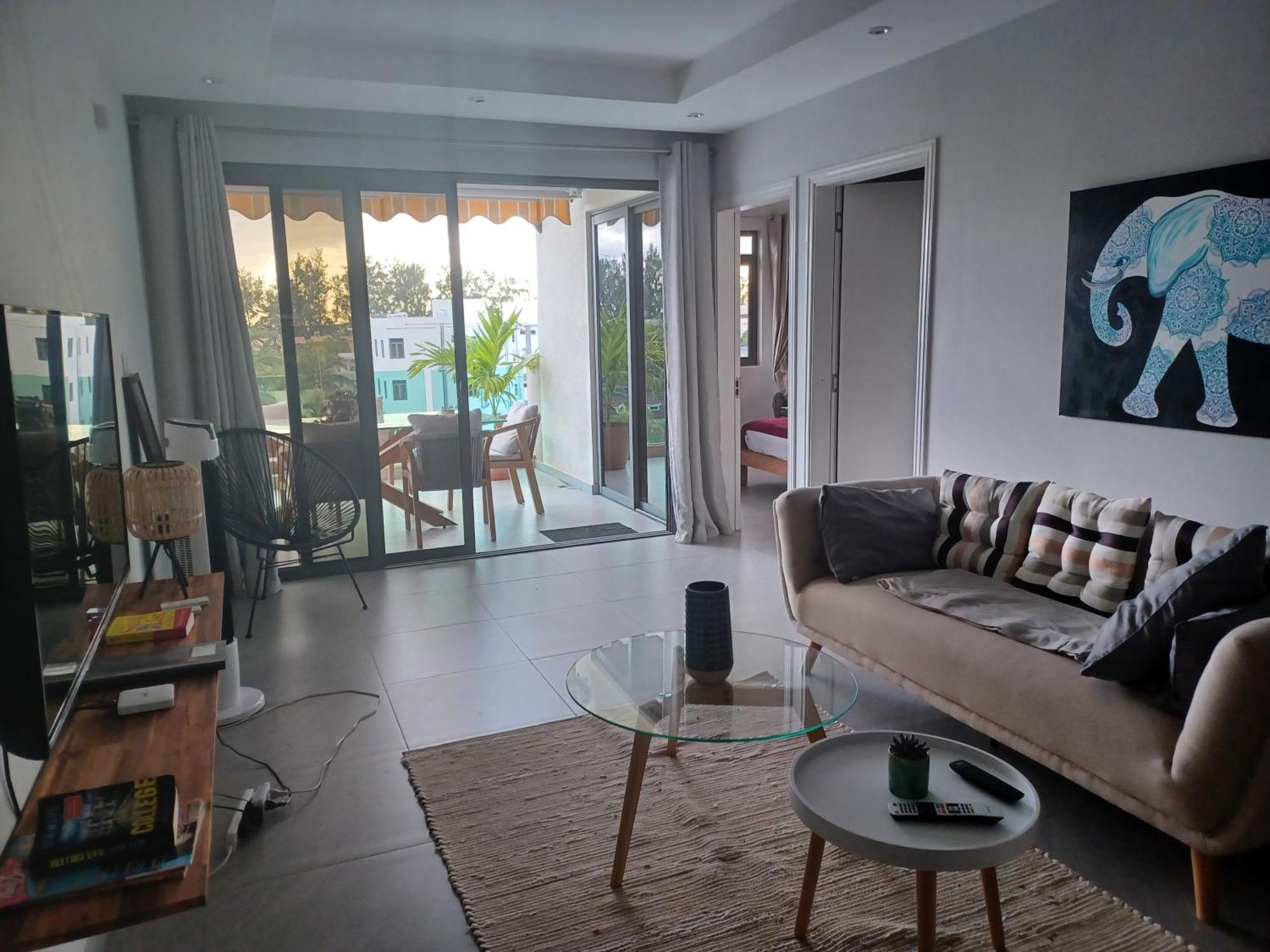 Splendide Penthouse Vue Mer A 5 Mn A Pied De La Plage Flic-en-Flacq Eksteriør billede
