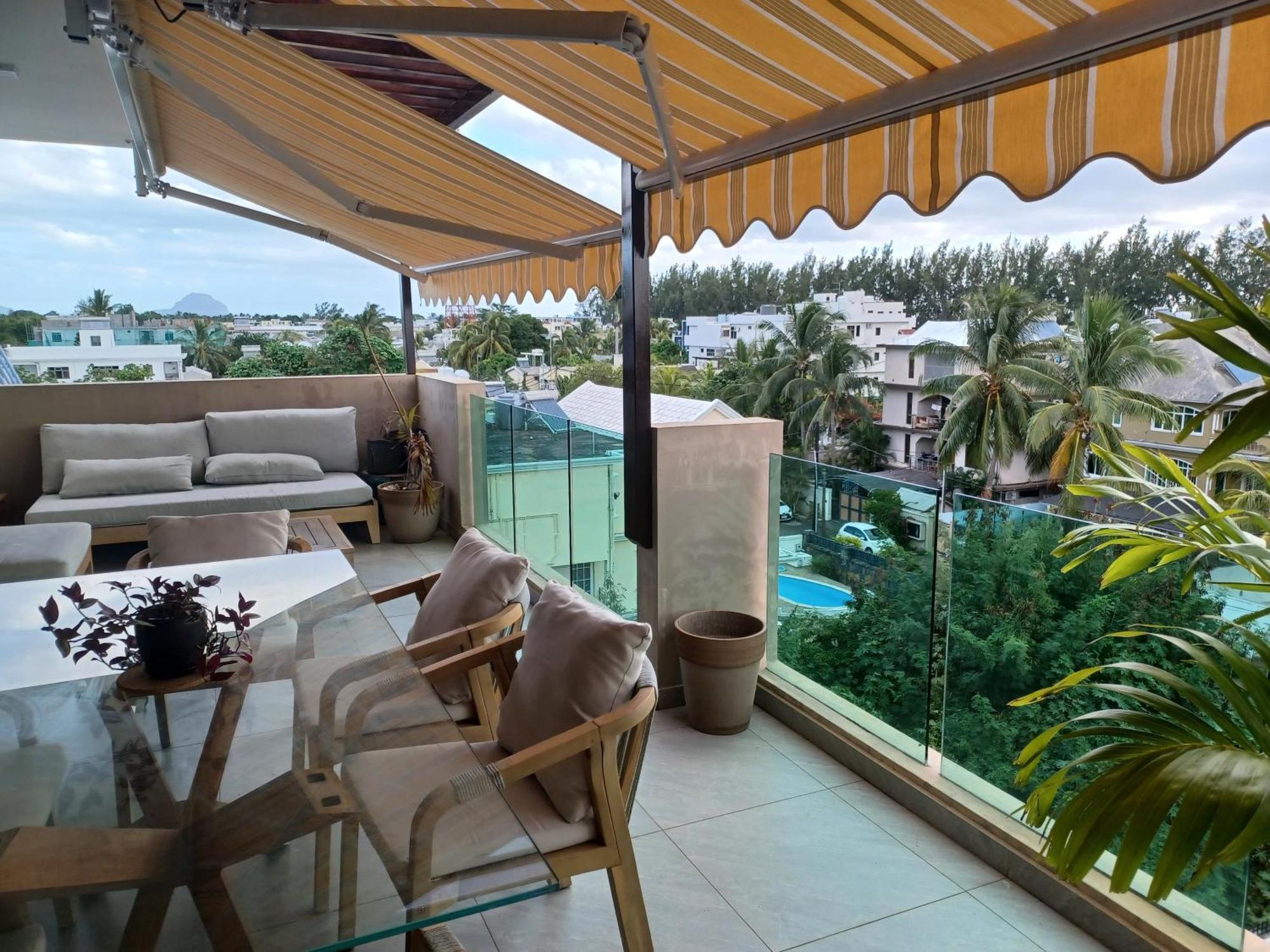 Splendide Penthouse Vue Mer A 5 Mn A Pied De La Plage Flic-en-Flacq Eksteriør billede