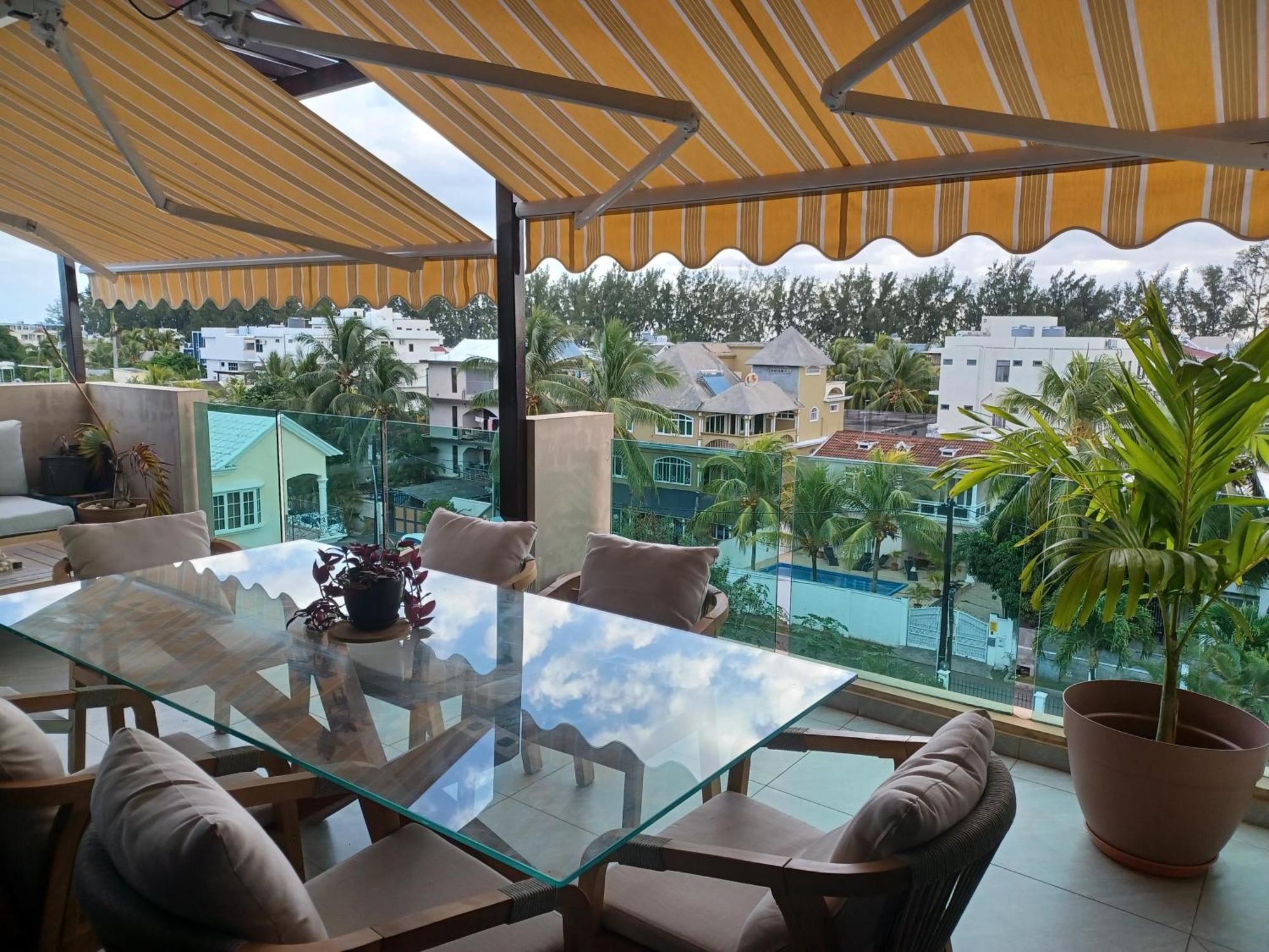 Splendide Penthouse Vue Mer A 5 Mn A Pied De La Plage Flic-en-Flacq Eksteriør billede