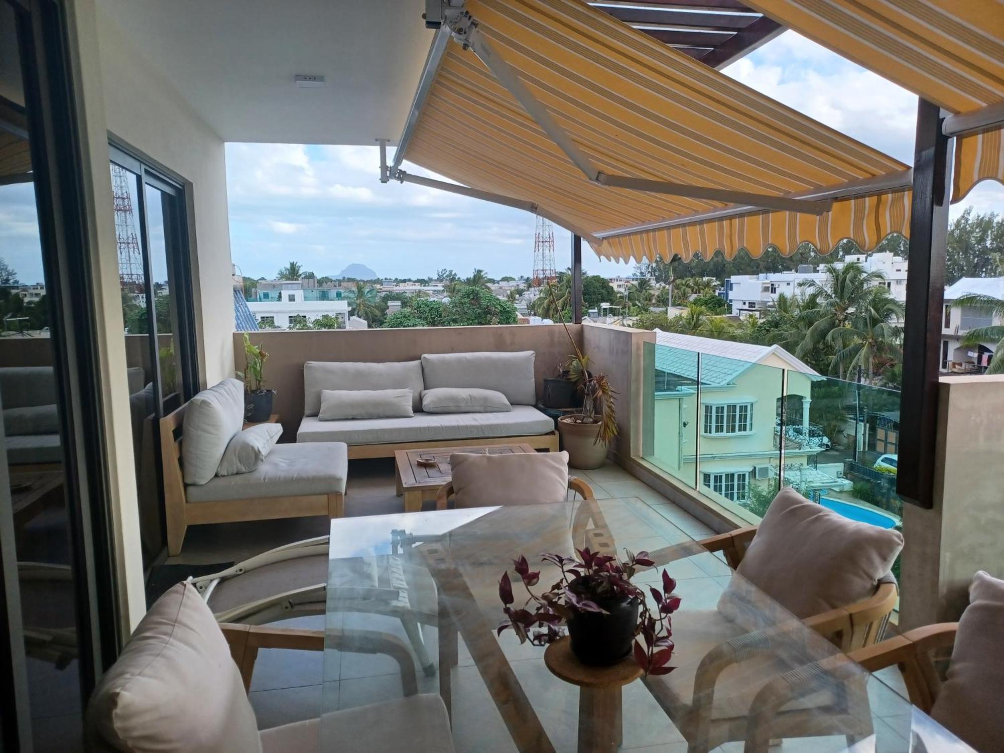 Splendide Penthouse Vue Mer A 5 Mn A Pied De La Plage Flic-en-Flacq Eksteriør billede