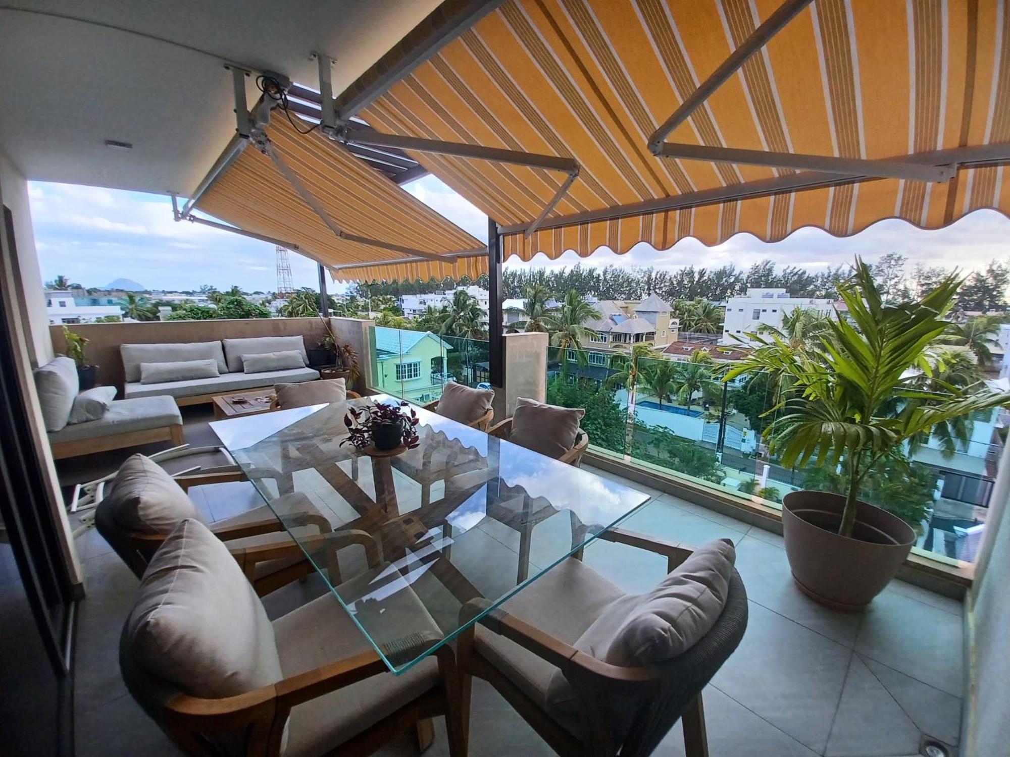 Splendide Penthouse Vue Mer A 5 Mn A Pied De La Plage Flic-en-Flacq Eksteriør billede